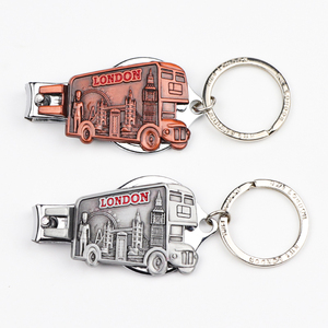 Tùy chỉnh thiết kế London du lịch lưu niệm Nail Cutter đa chức năng Nail Clipper <span class=keywords><strong>Opener</strong></span> Keychain - Product Image 1