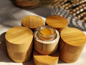 Best Price Glass and <b>Bamboo</b> Cosmetic Jars High Quality From Vietnam High- Class and Environmentally Friendly - Product Image 2