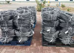 Baixa Visibilidade Rede De Segurança De Aço Galvanizado Anti-Tank Wire Mesh Barreira De Segurança <span class=keywords><strong>Plain</strong></span> Weave Bending Obstacle Tank Defense - Product Image 5