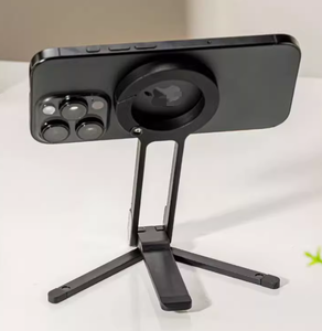 Tripod Ponsel Magnetik Ringan dan Kompak, Dapat Dilipat untuk Perjalanan, Pelacakan Cerdas 360 Derajat, Kompatibel dengan Berbagai Ponsel - Product Image 2