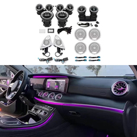 Modification et mise à niveau de l'éclairage ambiant de la voiture W213 2017, mise à niveau de l'intérieur, adapté à la Classe E de Mercedes-Benz W213