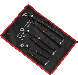 YUHANG Alicates <span class=keywords><strong>de</strong></span> bomba <span class=keywords><strong>de</strong></span> agua <span class=keywords><strong>de</strong></span> junta deslizante <span class=keywords><strong>de</strong></span> 7-10-12 pulgadas <span class=keywords><strong>de</strong></span> ajuste rápido Juego <span class=keywords><strong>de</strong></span> 3 con lengüeta y ranura <span class=keywords><strong>de</strong></span> botón pulsador - Product Image 6