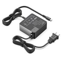 Chargeur USB type-c 65W USB C adaptateur d'alimentation International pour ordinateur portable Macbook chargeur Type C avec câble étendu