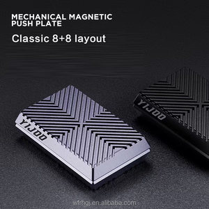 Mới nhất tùy chỉnh Tự làm Bàn đồ chơi chống căng thẳng kim loại thần tài trượt <span class=keywords><strong>Cube</strong></span> đẩy <span class=keywords><strong>Spinner</strong></span> cho người lớn trẻ em hợp kim giải nén cho chàng trai cô gái - Product Image 4