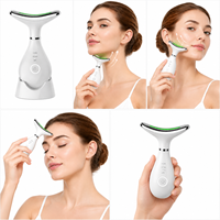 Masseur électrique pour le cou rechargeable de haute qualité, très vendu, soin intelligent du cou, utilisation à domicile, appareil de lifting du visage et de raffermissement de la peau