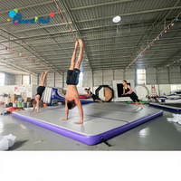 Gymnastique airtrack gonflable linge piste air tack étage