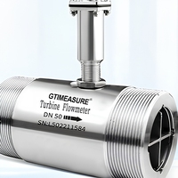 Capteur de débit à turbine en acier inoxydable haute précision, débitmètre hydraulique RS485, débitmètre d'eau 2 pouces, débitmètre diesel