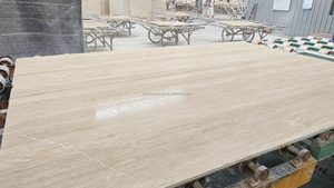 <span class=keywords><strong>Traitement</strong></span> de surface mat Dalles de <span class=keywords><strong>travertin</strong></span> super blanc, <span class=keywords><strong>travertin</strong></span> beige de dinde coupé à la taille 122x61x2cm <span class=keywords><strong>pour</strong></span> carrelage - Product Image 6