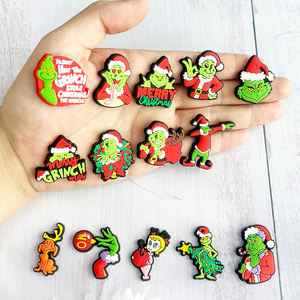 Breloques de chaussures populaires sur le thème du <span class=keywords><strong>Grinch</strong></span> de Noël - Product Image 4