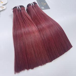 Extensión de cabello de trama de color liso de hueso 20 pulgadas Extensión de cabello humano vietnamita de alta calidad - Product Image 6