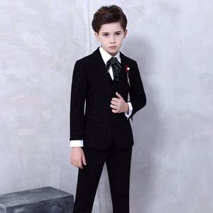 <span class=keywords><strong>Costume</strong></span> de <span class=keywords><strong>mariage</strong></span> MTM avec col en velours personnalisé, robe de soirée noire <span class=keywords><strong>pour</strong></span> garçons, smoking formel <span class=keywords><strong>pour</strong></span> garçons, 2-15 pièces - Product Image 3