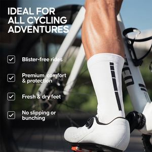 Men's <b>Breathable</b> Sweat Absorbing Anti-slip Cycling <b>Socks</b> - Product Image 3