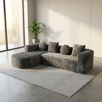 Canapé compressible avec fonction de gain de place, pliable, en tissu lin, pour bureau ou salon, disponible en OEM/ODM, style Mid-Century Modern