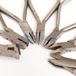 Alicates de ortodoncia para instrumentos dentales de alta calidad, pinzas para doblar alambre duro de laboratorio, alicates para doblar arco de pico de pájaro - Product Image 3