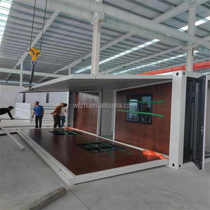 Granny Flat 40ft 20ft Luxury VIP Modern Waterproof Mobile Home 2-4 Bedroom Expandable Container <b>House</b> Anti-Corrosion Fire - Product Image 3