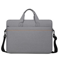 Bolsa de tela portátil para ordenador, bolso de hombro para ordenador portátil para hombre, maletín de negocios de gran capacidad, estuche de viaje impermeable y transpirable