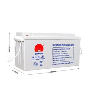 <span class=keywords><strong>12V</strong></span> 딥 사이클 태양광 에너지 배터리 150Ah 100Ah 200Ah 밀폐형 납산 배터리 (태양광 시스템, EPS 및 <span class=keywords><strong>UPS</strong></span> 백업 전원 시스템용) - Product Image 4