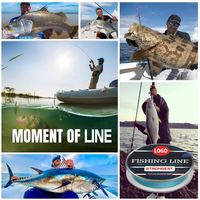 Ligne de pêche tressée robuste 80lbs force 500m pour ligne PE professionnelle