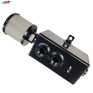 Kit de raccordement rapide haute performance BJR avec réservoirs de récupération et robinet de <span class=keywords><strong>vidange</strong></span> préinstallé AN6 AN8 AN10 pour améliorations de course - Product Image 4