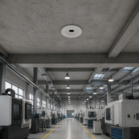 Capteur de présence statique KNX ToF pour réception, montage au plafond, mode jour/nuit, automatisation intelligente, ultra compact, portée de détection 0,4 m