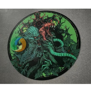 Tapis de souris rond personnalisé qui brille dans le noir, tapis de bureau en caoutchouc antidérapant avec art, tapis de jeu lumineux pour cadeaux de joueurs - Product Image 5