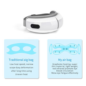 Dobrável Eye <span class=keywords><strong>Massager</strong></span> com Heat Music Compression Ajustável Massagem Presentes para Mulheres Homens Reduzir Eye Strain Relief - Product Image 3