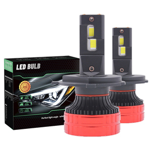 FSYLX X9 130W 10000LM Phare LED pour Auto H7 H4 H11 9005 9006 9012 3570 CSP Double Cuivre Focos Led Auto H4 Luces Led Auto - Product Image 1