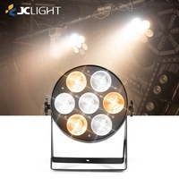 Lumière Parcan en aluminium Nouveau design 350w 2in1 Dmx512 Led Cob Surface 7 Eye Led Par Stage Light