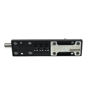 Loquet coulissant <span class=keywords><strong>antivol</strong></span> en alliage de zinc YH1811 pour fenêtre et <span class=keywords><strong>porte</strong></span>, avec codes de combinaison réinitialisables et déverrouillage par mot de passe - Product Image 5