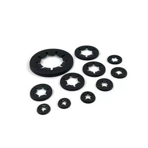 Rondelle d'arrêt dentée en acier inoxydable pour arbre, rondelle de blocage étoile, rondelle de retenue Starlock - Product Image 3