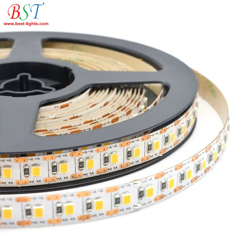 5 volts USB led strip lights SMD2835 120 LEDs/M 20-22lm Warm White Cabinet LED lights  battery powered TV Backlight Strip