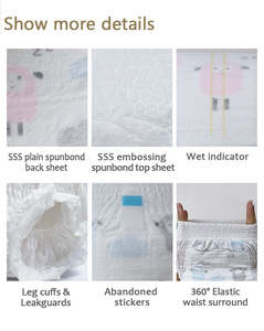 Pantalon pour bébé de formation à prix économique en gros couches en microfibre de bambou de Chine produits de dorloter biodégradables à enfiler pour bébé - Product Image 2