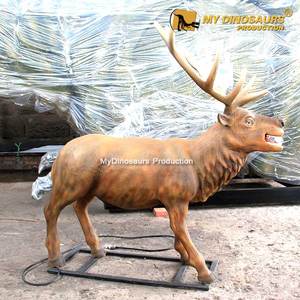 Mon Dino Animaux En Mouvement Grandeur Nature Animatronic Renne - Product Image 1