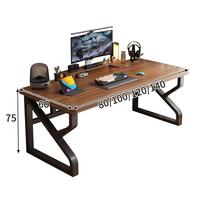 Bureau d'étude en bois moderne pour le travail et l'étude Mobilier de bureau à domicile de haute qualité