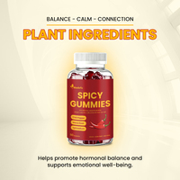 Gummies épicées aux herbes Meelefu, extrait de Maca et d'Epimedium, favorise l'équilibre hormonal, complément alimentaire végétalien sans OGM