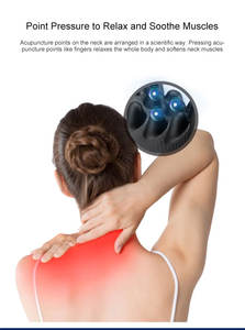 Almohada para aliviar el dolor, dispositivo de tracción Cervical, relajante para cuello y hombros - Product Image 5