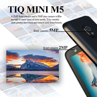 Téléphone portable TIQ MINI M5 US double SIM, écran tactile, clavier, 3+32 Go, Google Play, MTK6761, Android 13