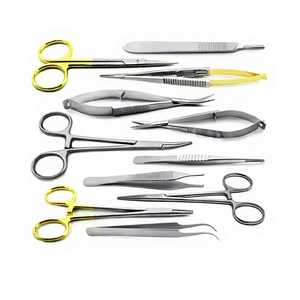 Juego de Instrumentos de Microcirugía, Instrumentos Quirúrgicos de Acero Inoxidable, Kit de Microcirugía, Herramientas Quirúrgicas de Precisión para Hospitales y Clínicas - Product Image 3