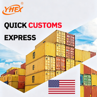 Expédition rapide de Chine vers les États-Unis, service de logistique maritime DDP, dédouanement