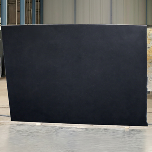 Grandes dalles de granit noir naturel élégant, solides, durables, modernes, polies, pour sols et villas, écologiques - Product Image 1