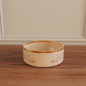 Paskalya Seramik Evcil Hayvan Mama Kabı Köpekler ve Kediler İçin Bahar Tatili Hayvan Desenli Besleme Kabı Özel Logo Mevsimlik Evcil Hayvan Malzemeleri Toptan Satış - Product Image 4