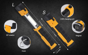 Lampe torche d'inspection Rechargeable USB 3W, lumens, pour la réparation des voitures, urgence domestique - Product Image 5