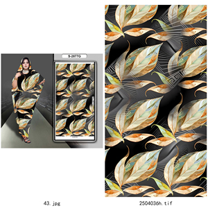 All'ingrosso 100% viscosa <span class=keywords><strong>Rayon</strong></span> stampa modale tessuto morbido per le signore abiti indumento - Product Image 4