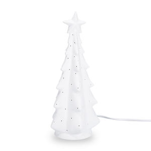 Đèn Bàn Bằng Gốm Bắc Âu Đèn Ngủ Hình Cây Đèn Trang Trí Hình Ông Già Noel Đồ Trang Trí Thủ Công Đèn Đêm Giáng Sinh Bằng Gốm Cho Trẻ Em - Product Image 5