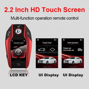 Clés de voiture intelligentes avec télécommande tactile, sans clé, fonctionne sans clé, avec batterie de 1000mAh, version modifiée, écran LCD - Product Image 3