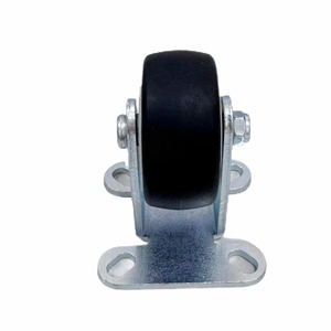 Roulettes pivotantes robustes de 2 pouces, roues en caoutchouc, roulettes à plateau en PP, lot de 4 avec support de personnalisation OEM - Product Image 2