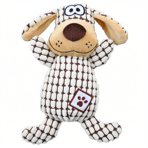 Giocattolo per cani in maglia di peluche da 26 cm, morbido giocattolo da masticare per animali domestici - Product Image 2