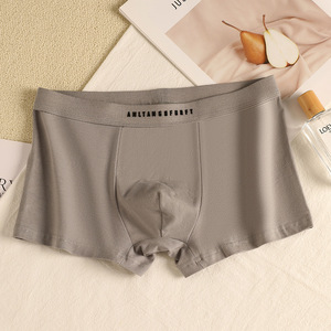 Nuovi Boxer da Uomo a Vita Media in Cotone, Intimo <span class=keywords><strong>Sexy</strong></span> Stile Autunno Inverno, Slip in Maglia per <span class=keywords><strong>Ragazzi</strong></span> - Product Image 2