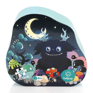 <span class=keywords><strong>Puzzle</strong></span> imprimé double face recyclé personnalisé pour enfants - Product Image 2
