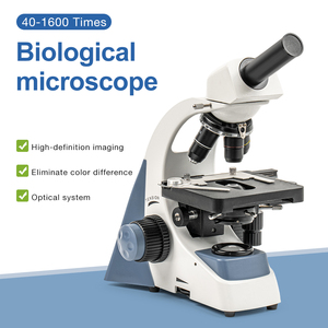 学校、大学、クリニック、研究室向けのデュアルレイヤーステージを備えた新しいプロフェッショナルデジタル単眼鏡/双眼鏡生物顕微鏡 - Product Image 5